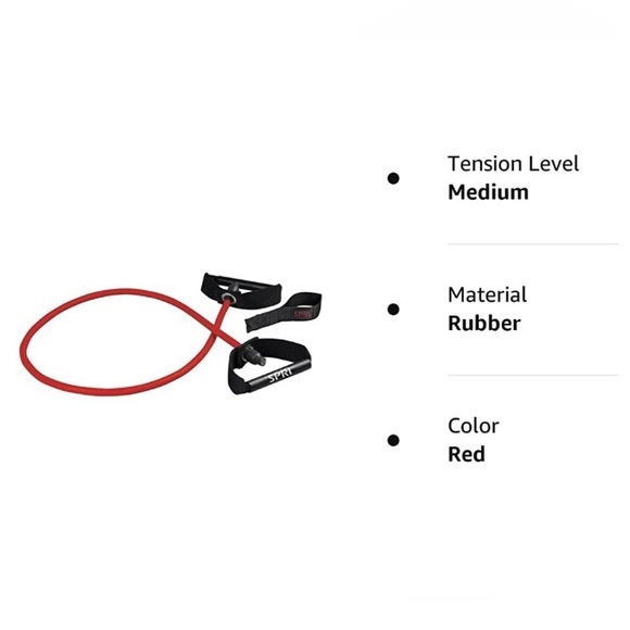 New SPRI Unisex Home GYM Workout Xertube Resistance Band Handles/Door Attachment - Picture 13 of 13